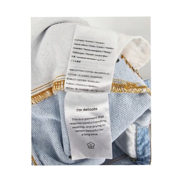 Nwtg Farm Rio Summer Garden Embroidered Denim Shorts Size 31 - Picture 8 of 10